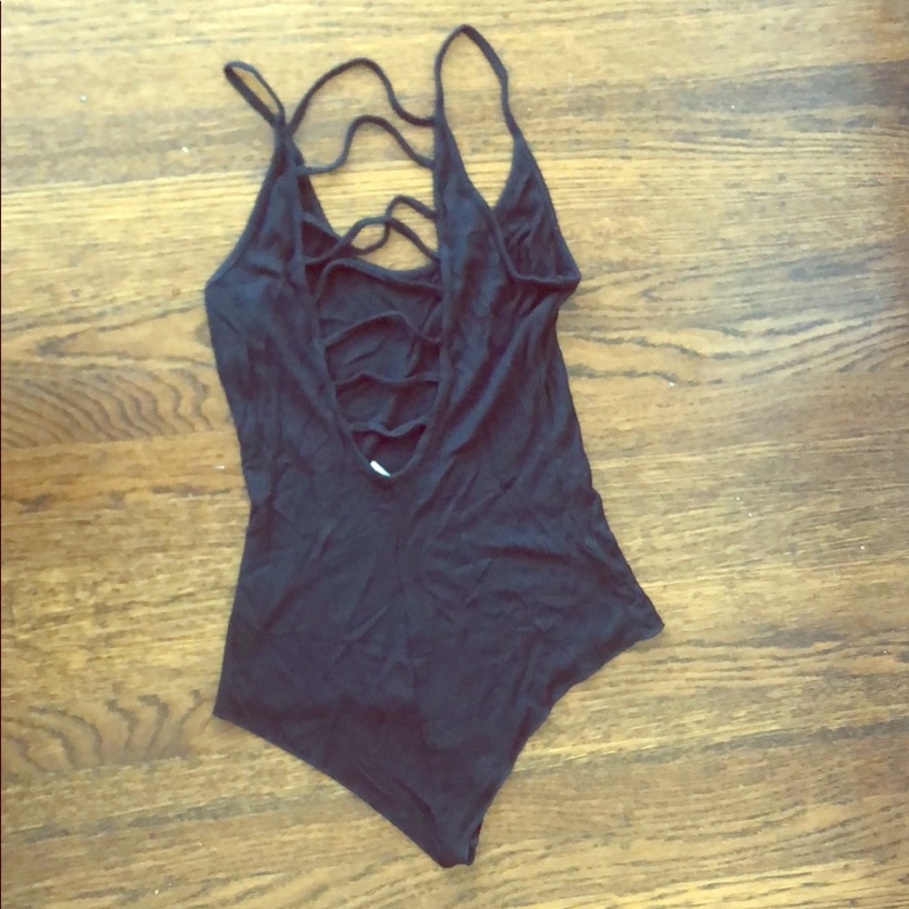 Emma & Sam Black Leotard